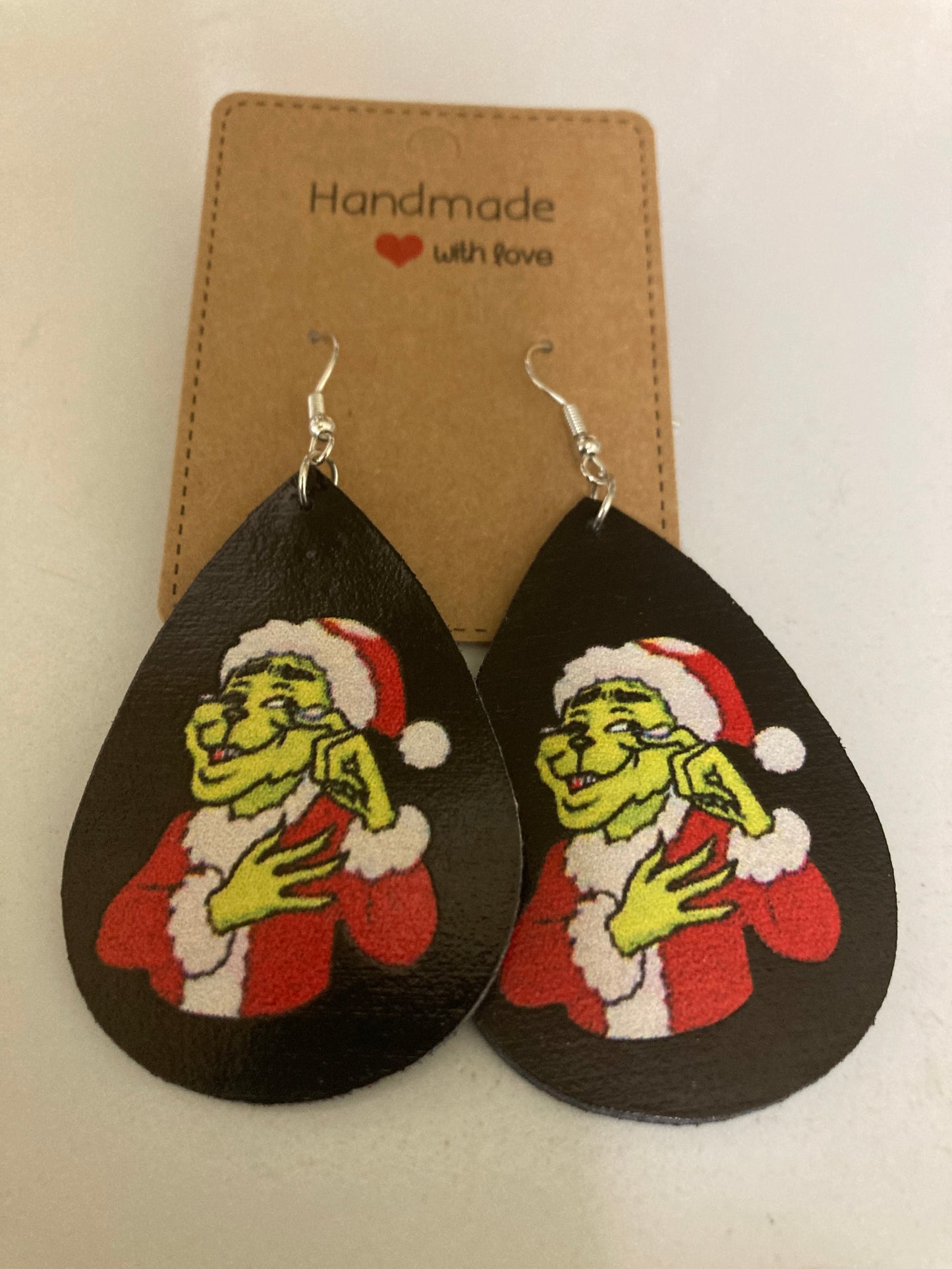 Grinch Earrings 2